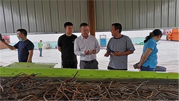 歐冶鏈金和吉和源高層專訪長春客戶現(xiàn)場，共商廢鋼行業(yè)發(fā)展
